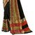 Indianbeauty Embroidered Fashion Cotton Silk Saree  (Black)