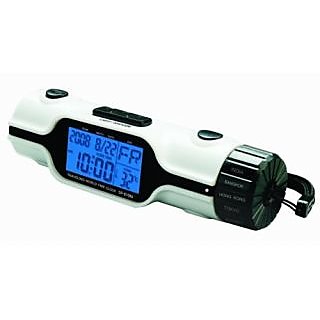 Sveglia Digitale Da Viaggio Con Termometro E Torcia LED – Orologio Mondiale 18 Fusi Orari – Piccola E Tascabile