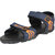 Sparx Men's Blue Orange Outdoor Sandals