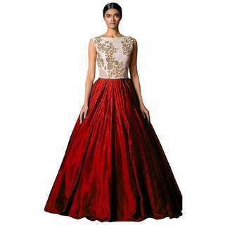 shopclues party wear gown