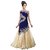 Florence woman's Georgette Embroidered Semi-stitched Gown