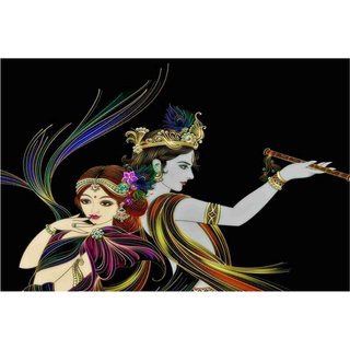Buy Lord Shri Radhe Krishna sticker for 