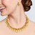 Asmitta Traditional Gold Plated Choker Style Necklace Set For Women