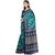 Meia Blue Bhagalpuri Silk Self Design Saree With Blouse