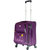 Timus Salsa Wine 55 CM 4 Wheel Strolley Suitcase For Travel ( Cabin Luggage) Expandable  Cabin Luggage - 20 inch (Purple)