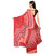 Meia Red Art Silk Self Design Saree With Blouse