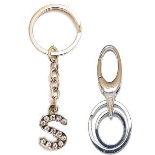 keychains with alphabet letters