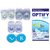 Optify Green-Aqua-Darkblue Monthly Color Contact Lens Zero Power Pack of 3