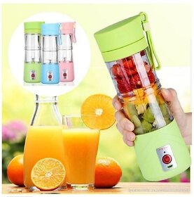 right traders Personal Blender USB Rechargeable High Power Electric Juice Cup Multifunction Blender Protein Mixer (GREEN)