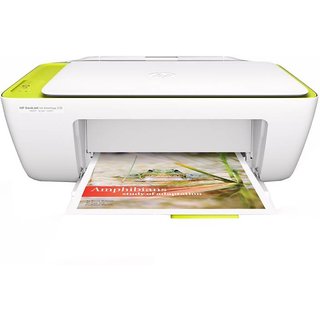 HP DeskJet Ink Advantage 2138 Multi function Printer White, Ink Cartridge