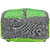 Sunrise+ Green Grey Polyster Backpack For Unisex