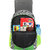 Sunrise+ Green Grey Polyster Backpack For Unisex