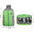 Sunrise+ Green Grey Polyster Backpack For Unisex