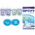 Optify Aquablue-green Monthly Color Contact Lens Zero Power Pack Of 2