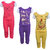 Eazy Trendz Baby Girls Gorgeouse Printed Half Sleeve Top  Bottom Tshirt and Pant Super Set of 3
