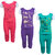 Eazy Trendz Baby Girls Gorgeouse Printed Half Sleeve Top  Bottom Tshirt and Pant Super Set of 3