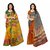 Fabwomen Multicolor Net Printed Saree With Blouse