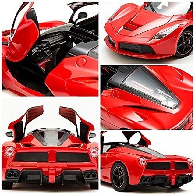 webby remote controlled super car with opening doors red