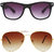 Zyaden Combo of 2 Wayfarer Sunglasses