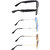 Zyaden Combo of 3 Wayfarer Sunglasses