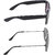 Zyaden Combo of 2 Wayfarer Sunglasses