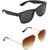 Zyaden Combo of 2 Wayfarer Sunglasses