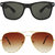 Zyaden Combo of 2 Wayfarer Sunglasses