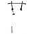 Protoner Dynamic wall mounting Chinup Bar with multiple accessories