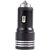 Skycandle 3.1 Amp Dual USB Car Charger for Apple and Android Devices - Black