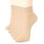 Skin Color Transparent 5 Pair Skin Ankle Socks