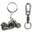 KD COLLECTIONS Combo of Avenger Royal En field Cruiser Bike Metal Keychain With Rotating Wheels and Movable Handlebar  Metal Hook Keychain for Bike  Cars2 Keychains