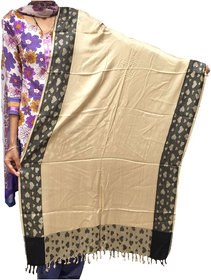 Varun Cloth House Womens Self Embellished Kashmiri Woolen Stole