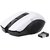 Adnet AD-999 Stylishes Anti Slip Wireless mouse White Color With Nano Receiver 1600 Dpi