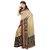 SVB Sarees Multicolor Bhagalpuri Silk Block Print Saree With Blouse