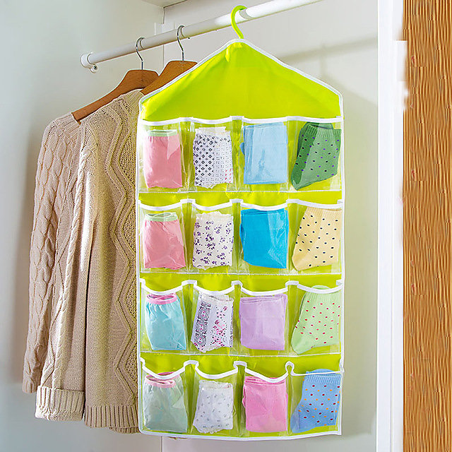 Buy Best Deals 16 Pockets Rack Storage Closet Wardrobe Hanging