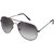 Ivy Vacker Black UV Protection Aviator Sunglasses(av013)