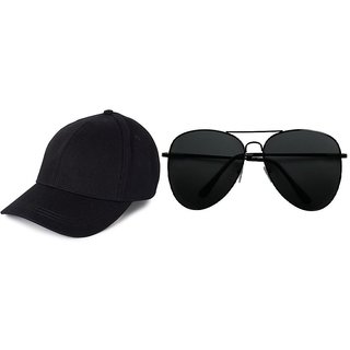 Buy combo of cap and glasses Online 