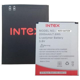Buy Intex Aqua Air 2 2300 mAh Battery by Generic Brand Online @ ₹599 from  ShopClues
