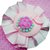 Crochet Cutwork Flower Baby Headband ( Peach , Pink , Blue ) 3 Pcs Set