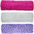 Crochet Cutwork Flower Baby Headband ( Pink, White, Purple ) 3 Pcs Set