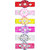 Crochet Cutwork Flower Baby Headband ( Red, Pink, Yellow, Pink, White, Peach ) 6 Pcs Set