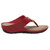 MSC women Synthetic Red sandal