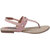 MSC women Synthetic pink sandal