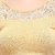 Janasya Women's Cotton Lycra Stretchable Readymade Blouse (BL052-83BEIGE)