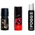 Axe Deodorant for Men's With KS + Fogg Deo (Set of 3) 100ml