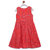 Bella Moda Girls Red  Fit  Flare Dress