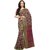 Janasya Women's Multi Kanjivaram Silk Printed Saree With Unstitched Blouse