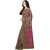 Janasya Women's Multi Kanjivaram Silk Printed Saree With Unstitched Blouse