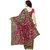 Janasya Women's Multi Kanjivaram Silk Printed Saree With Unstitched Blouse