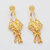 JewelMaze Brass Forming Gold Plated Necklace Set-1108105